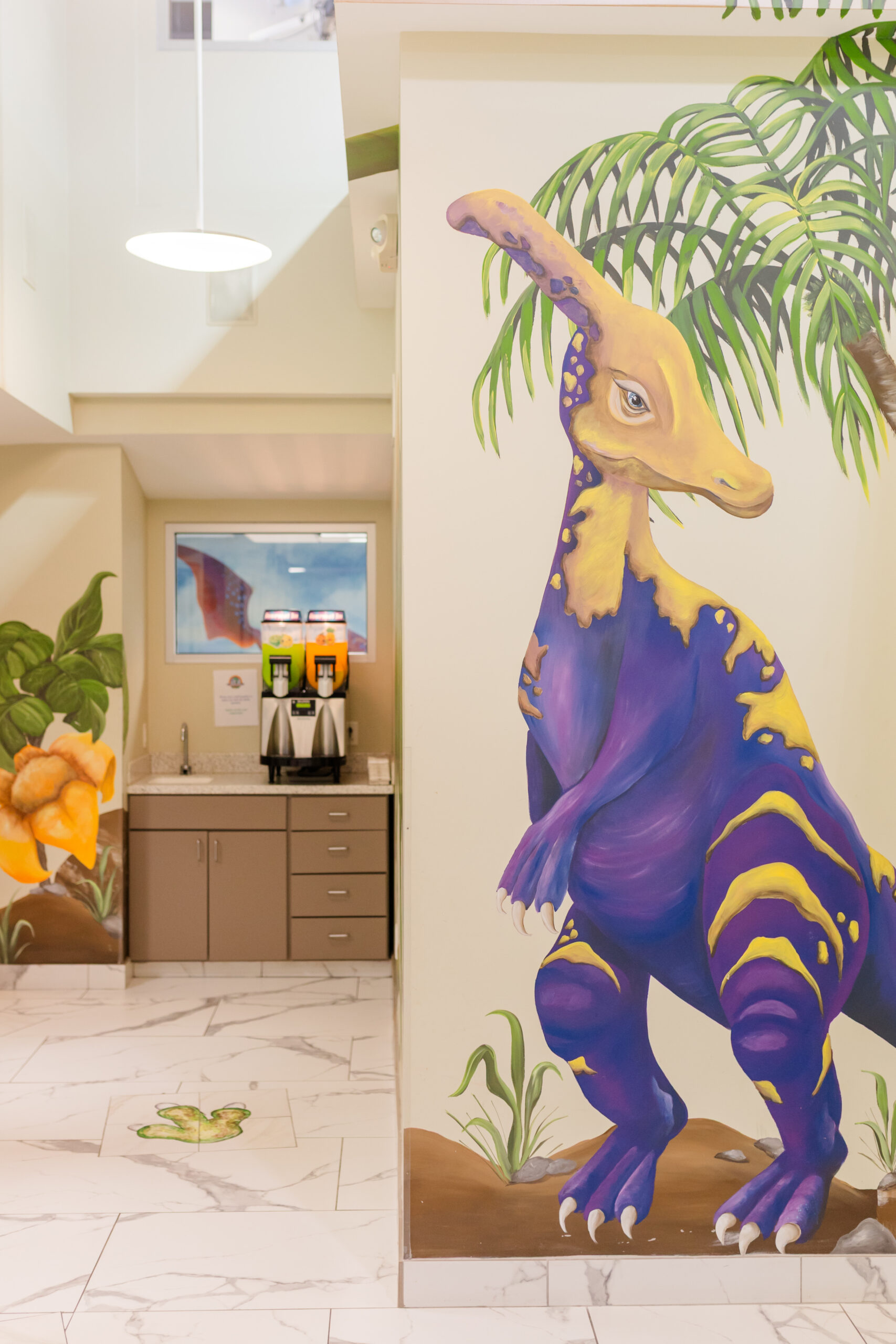 front desk at pediatric dentist